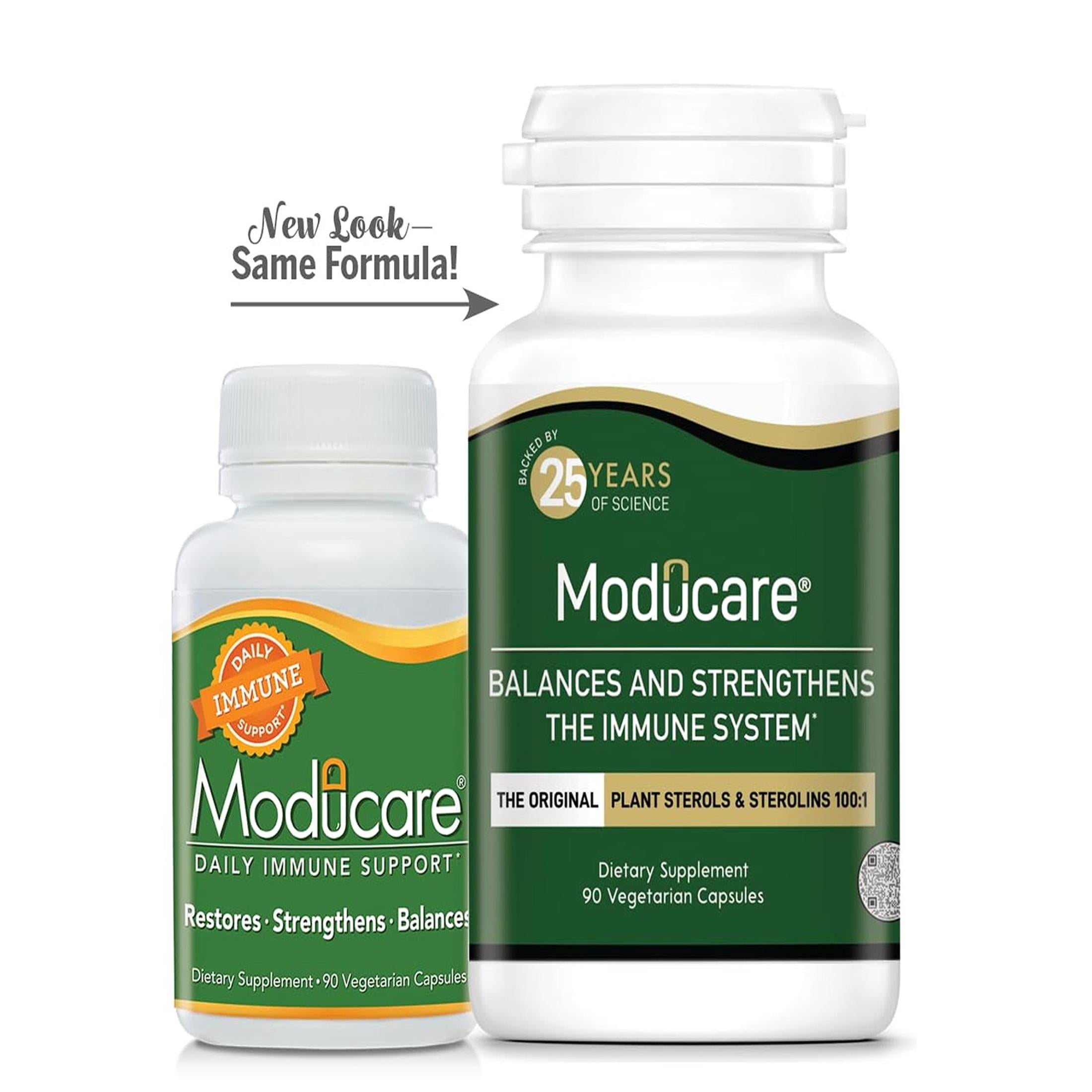 Moducare Daily Immune Support*, Plant Sterol Dietary Supplement, 180 Vegicaps