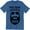 Blue, variant on Big Bad Beard Dad Fathers Day Funny Cool Daddy Mustache Gift Men's Tee Shirt
