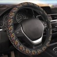thumbnail image 6 of KLL Car Steering Wheel Cover, Universal 15 inch, Soft Elastic and Comfortable,Car Accessories Decorations Multicolored Butterflies C, 6 of 6