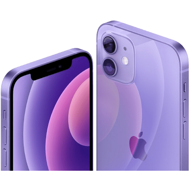 Refurbished Apple iPhone 12 - 64GB – Purple – 12MP Dual Rear