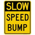 thumbnail image 1 of Slow Speed Bump Sign,, 1 of 8
