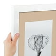 thumbnail image 6 of ArtToFrames 14x14" Matted Picture Frame with 10x10" Single Mat Photo Opening Framed in 1.25" Satin White Frame and 2" Scotch Mist Mat (FWM-3966-14x14), 6 of 8