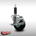 thumbnail image 2 of 3.5 Inch SS Phenolic Wheel Swivel 1 Inch Expanding Stem Caster SCC, 2 of 2