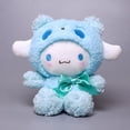 thumbnail image 1 of Sanrio Kawali Kuromi Hello Kitty My Melody Cinnamoroll almohada de felpa Anime para niños, colección de dibujos animados para halloween, 23CM23cm6 Fivean Toy model, 1 of 2