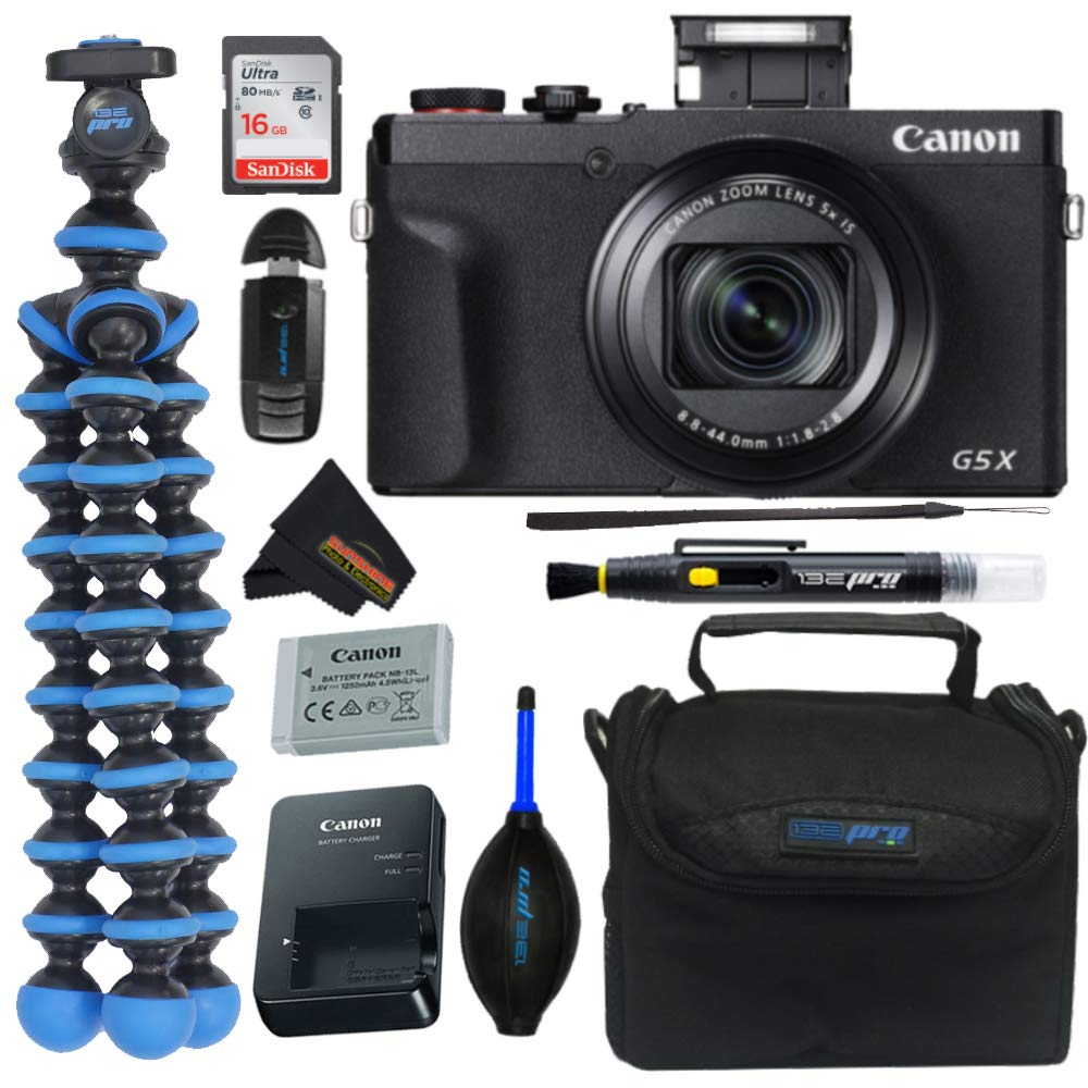 Canon PowerShot G5 X Mark II Digital Camera + 16GB Memory card + Buzz