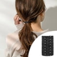 thumbnail image 3 of Sentmoon Hair Ties No Damage Hair Bands 15pcs Embroidery Thread High Elastic Ponytail Hair Ring Female Rubber Hair Rope 15pcs, 3 of 5