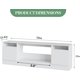 thumbnail image 4 of Qinaqin TV Soporte para Fireplace Moderno Entertainment Center con Almacenamiento Gabinete Fits into 36'' Electric, 4 of 6