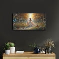 thumbnail image 6 of Luxe Metal Art 'Girl & Butterflies' by Rey Klimt Metal Wall Art, 24" x 12", 6 of 10