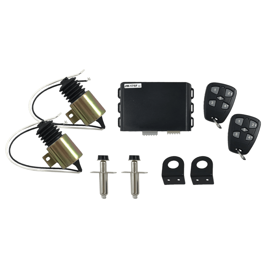 AEW JWR5965 Door Popper Kit 2 Door (2) 5 Button Remotes (JWR5965