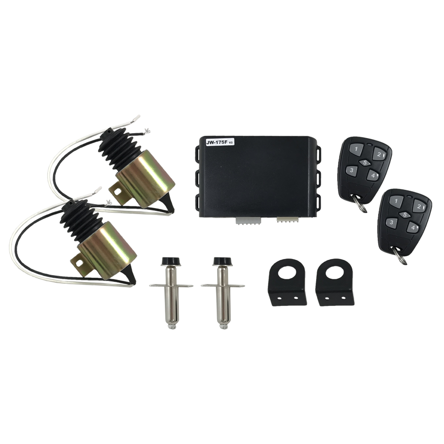 AEW JWR5965 Door Popper Kit 2 Door (2) 5 Button Remotes (JWR5965