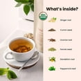thumbnail image 7 of Gardenika Organic Digest Loose Leaf Herbal Tea, Ginger, Peppermint & Fennel Blend, Caffeine-Free, Kosher, 4 oz, 7 of 7