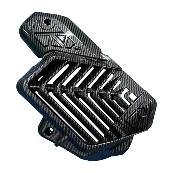 Heat Resistant Engine Grille Protector Covers For X-ADV160 Carbon Texture Motorcycle Radiator Guard Carbon Fiber Finish