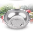 thumbnail image 4 of Superior Fine Mesh Strainer Set - 6 Piece Stainless Steel Kitchen Colanders with Double Handles for Washing and Draining Vegetables, Fruit, Pasta, Rice - Durable Sieve, Dishwasher Safe, 6 piece set, 4 of 7