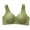Womens Bras Green, variant on ylioge Plus Size Bras for Women Front Closure M-5X Large Bust Push Up Bralettes No Underwire Lightweight Solid Color No Show Underwear Bra