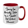 thumbnail image 2 of Funny Urban planner Two Tone 11oz Mug, Sorry I'm Already', Gifts For Men Women, Present From Coworkers, Cup For Urban planner, Gifts for accountants, Gifts for doctors, Gifts for lawyers, Gifts for, 2 of 2