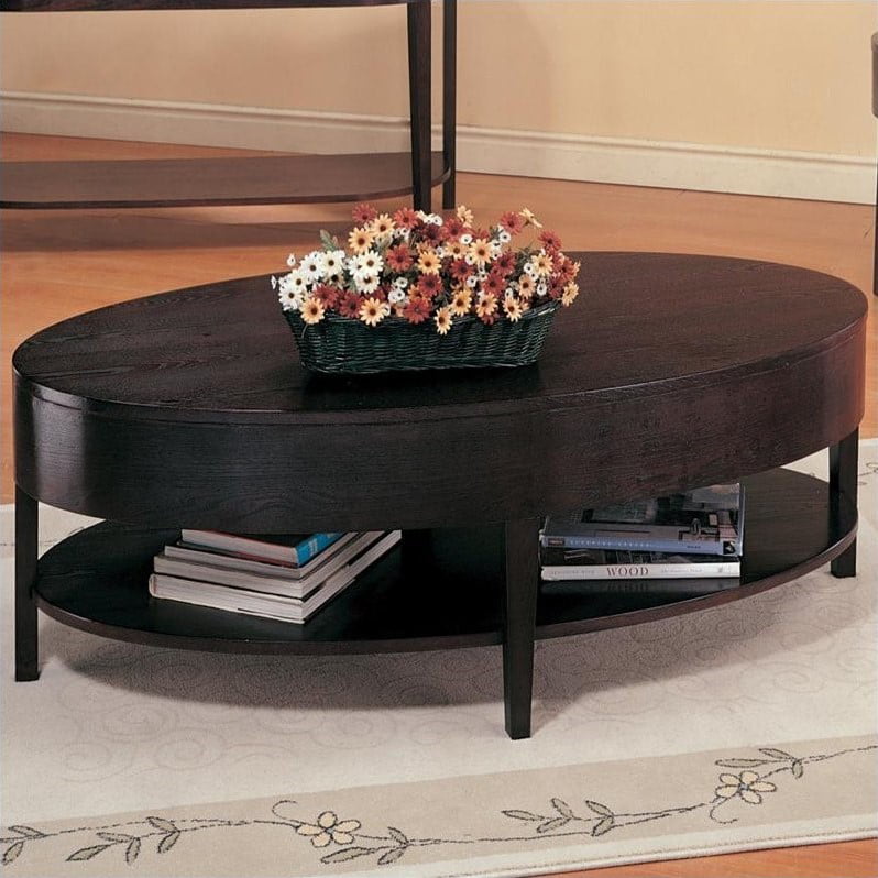 Coaster Gough Storage Coffee Table In, Round Coffee Tables With Storage Canada