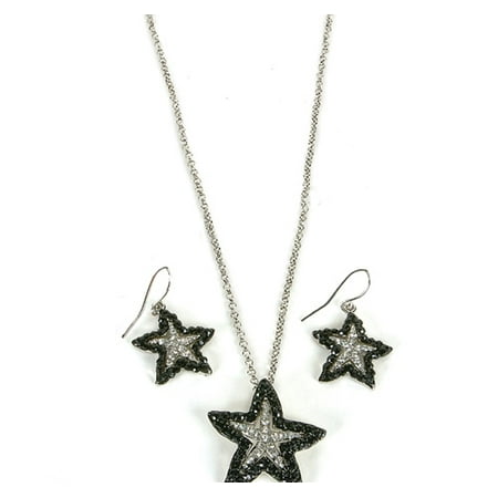 STARFISH EARRING AND NECKLACE SET, Case of 36