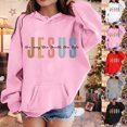 thumbnail image 6 of Kids Hoodies Jesus Hoodies Long Sleeve Graphic Sweatshirt Fashion Loose Pullover Top Faith Over Fear Hoodie Teen Outfits for Girls 7-8 Years Trendy Cute&nbsp;Boy Girl&nbsp;Clothing, 6 of 6