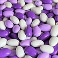 thumbnail image 2 of Lavender Purple & White Jordan Almonds Medley by It's Delish, 3.5 LBS Jumbo Container  Valentines Mothers Day Girl Theme Bulk Party Favors Almond Nut Coated in Sweet Hard Candy Shell - Vegan & Kosher, 2 of 5
