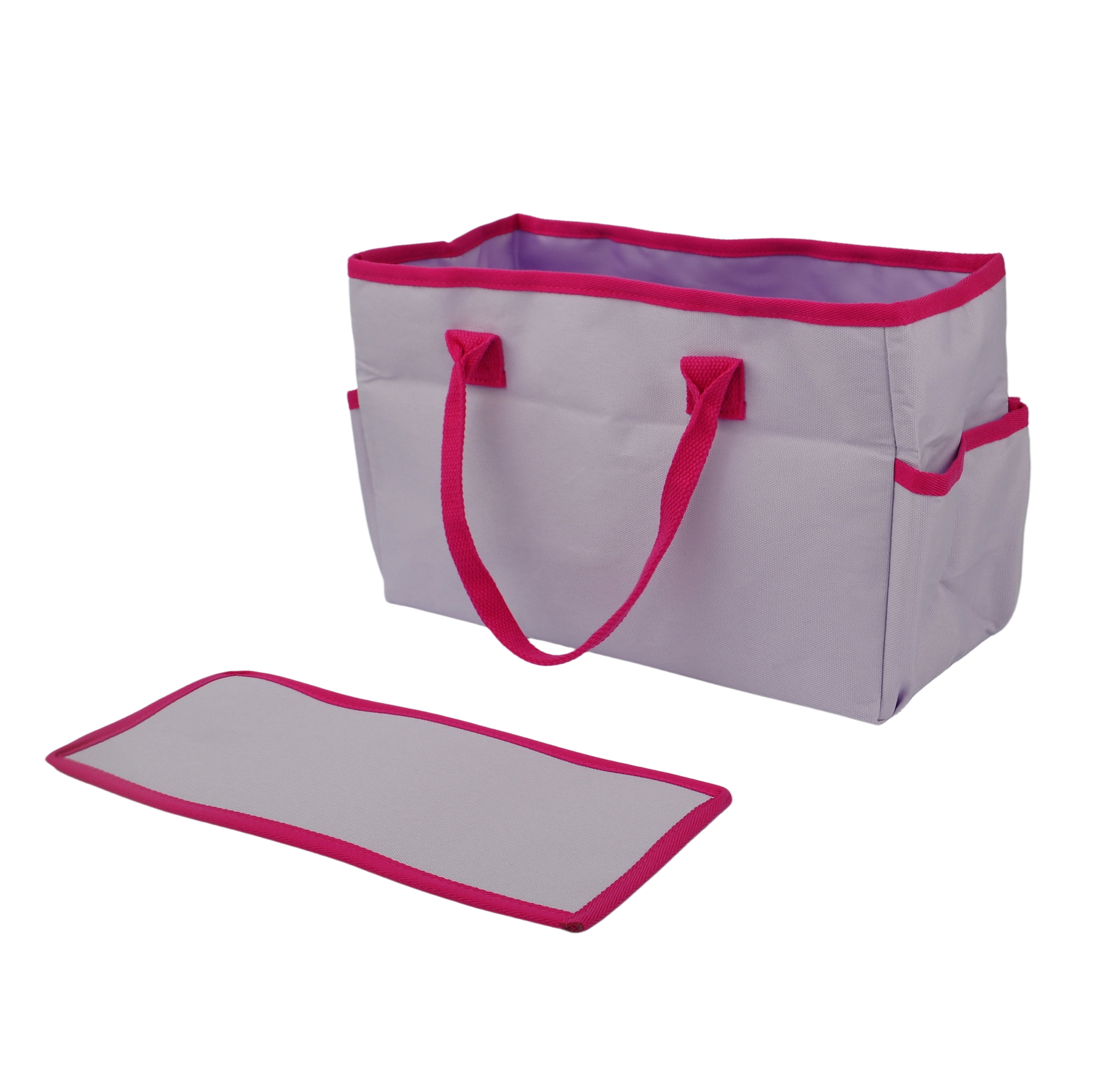Pen+Gear Carry-All Teacher Tote Bag Organizer, Pink