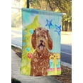 thumbnail image 2 of Carolines Treasures CK1874CHF Christmas Tree Labradoodle Flag Canvas House Size, 2 of 4