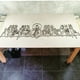 thumbnail image 3 of Última Cena Lineal Arte Maxico de Madera MDF 1.20m, 3 of 4