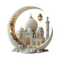 thumbnail image 2 of Decoración acrílica para Ramadán, soporte de escritorio plano 2D para coleccionar obras de arte con base estilo G, 2 of 9