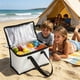 thumbnail image 4 of Carrywell Not Made In China Insulated Reusable Shopping Bag And Delivery Bag For Hot And Cold Food Foldable Ther, 4 of 6
