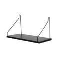 thumbnail image 4 of Ledge Shelf Modern Wall Hanging Display Shelf for Nursery Room Decor Kitchen black, 4 of 8