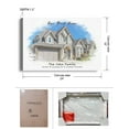 thumbnail image 7 of DECORARTS - Custom Watercolor House Portrait. Stretched Canvas Art. Custom Giclee Print Includes Names and the Special Date - Personalized Housewarming Gift. W 24" x H 16" Ready to Hang., 7 of 7