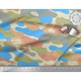thumbnail image 2 of Soimoi Velvet Fabric Two Tone With Grey Camouflage Fabric Prints By Yard 58 Inch Wide, 2 of 3