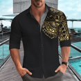 thumbnail image 1 of Camisa casual de lujo de moda para hombre, nueva camisa real para hombre, novedad de 2024, suave y cómoda, talla grande S-6xl, 1 of 6