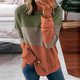 thumbnail image 1 of ICHUANYI Clearance Women's Round Neck Fashion Casual Long Sleeve Print Sweatshirt Tops Blouse(Green, S) ICHUANYI WER2023080900774, 1 of 5