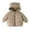 Khaki, variant on Swuxness Toddler Hooded Warm Fleece Coat, Kids Winter Long Sleeve Jacket, Toddler Solid Color Corduroy Zip Up Jacket with Front Pockets for Boys and Girls Coffee, 1-2 Years