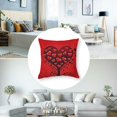 thumbnail image 5 of BANET Themed Set of 2 White Plum Blossoms Decorative Throw Pillow Case,Matrimonial Home Bedroom for Couples 12x12in, 5 of 7