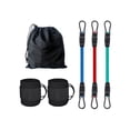 thumbnail image 2 of Bandas de resistencia al tobillo con puños, bandas de tobillo para uso en gimnasio, bandas de resistencia para entrenamiento de piernas y glúteos,, 2 of 9