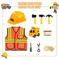 thumbnail image 2 of Disfraz Lesheng Space Construction Worker para niños de 3 a 7 años, 2 of 8