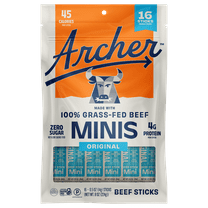 Archer Original Beef Mini Sticks 0.5oz 16 Count Bag