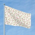 thumbnail image 2 of Picia Rose Flowers Printed Flag ,Rose Flowers Pattern Garden Flag Vertical Double,Yard Lawn Outdoor Decor 48x72", 2 of 9