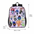 thumbnail image 5 of Animal Hospital School Backpack, Lightweight Waterproof Bookbag with Adjustable Straps, Durable Travel Bag for Daily Commute and Outdoor Activities, 5 of 8