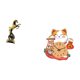 thumbnail image 5 of Colección Moderna De Esculturas De Animales Y Reloj De Pared Silencioso Para Decoración De Dormitorio, Sala De Estar, Oficina, Cocina, Centro De Mesa Y Adorno., 5 of 8
