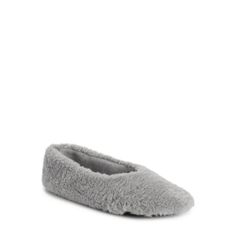 

Muk Luks Women s Terry Lined Ballerina Slipper