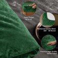 thumbnail image 4 of Truly Velvet Fitted Sheet California  Emerald Green  Soft Cozy Deep Pocket, 4 of 8