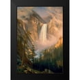 thumbnail image 2 of Bierstadt, Albert 14x18 Black Modern Framed Museum Art Print Titled - Yellowstone Falls, 2 of 5