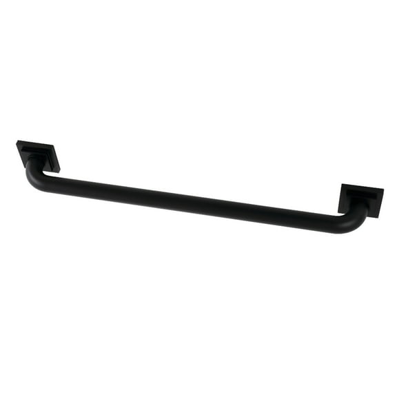 Kingston Brass DR614240 Claremont 24" Grab Bar, 1-1/4" Diameter, Matte Black