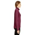 thumbnail image 3 of Team 365 TT31W Women's Zone Performance Quarter-Zip Pullover-Sport Maroon-XS, 3 of 3