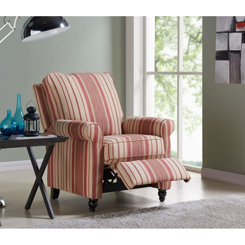 Homesvale Montero Microfiber Wall Hugger Recliner Chair, Black