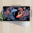 thumbnail image 2 of 1 Pcs 2D Flat License Plate Covers & Frames, Two Goldfish For Decorative Front, Waterproof For Decoration Aluminum License Plate Covers & Frames Cover For Men Women, 12" X 6", 2 of 6