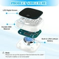thumbnail image 3 of Unatoiry 2pieces Versatile Applications Digital Aquarium With LED Display For Wireless, 3 of 6