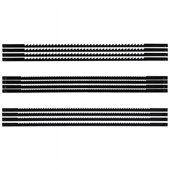 5 Inch Scroll Saw Blade 36 Pack Compatible for All Machines Require 5In. Pin End Scroll Saw - 10 TPI, 15 TPI, 18 TPI